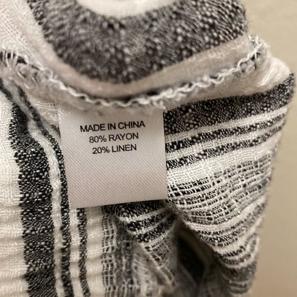 Drew Striped Pull On Pants Size Medium - Picture 3 of 5